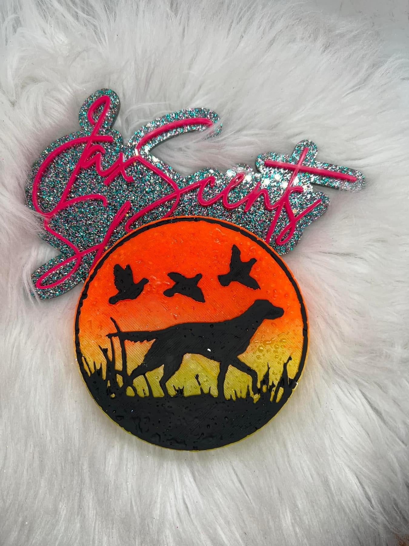 Dove Hunting Freshie Silicone Mold