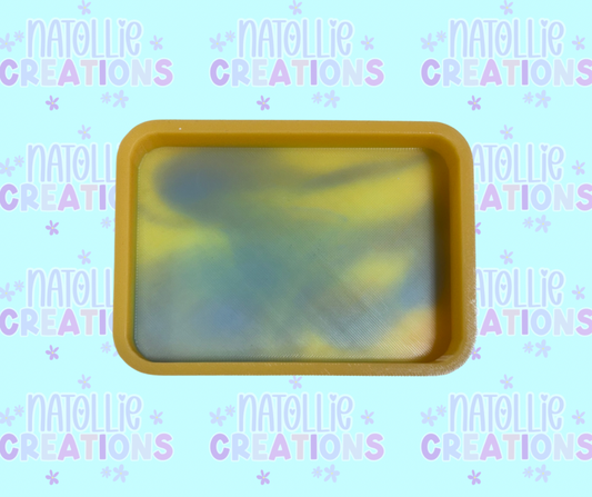 Hello I Am Name Tag + Inserts Freshie Silicone Mold