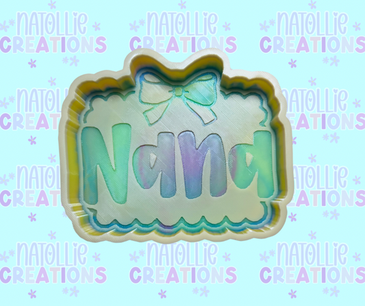 Framed Nana Freshie Silicone Mold