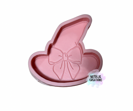 Witch Hat W/ Bow Freshie Silicone Mold