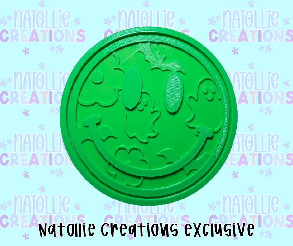 Smiley + Inserts Freshie Silicone Mold