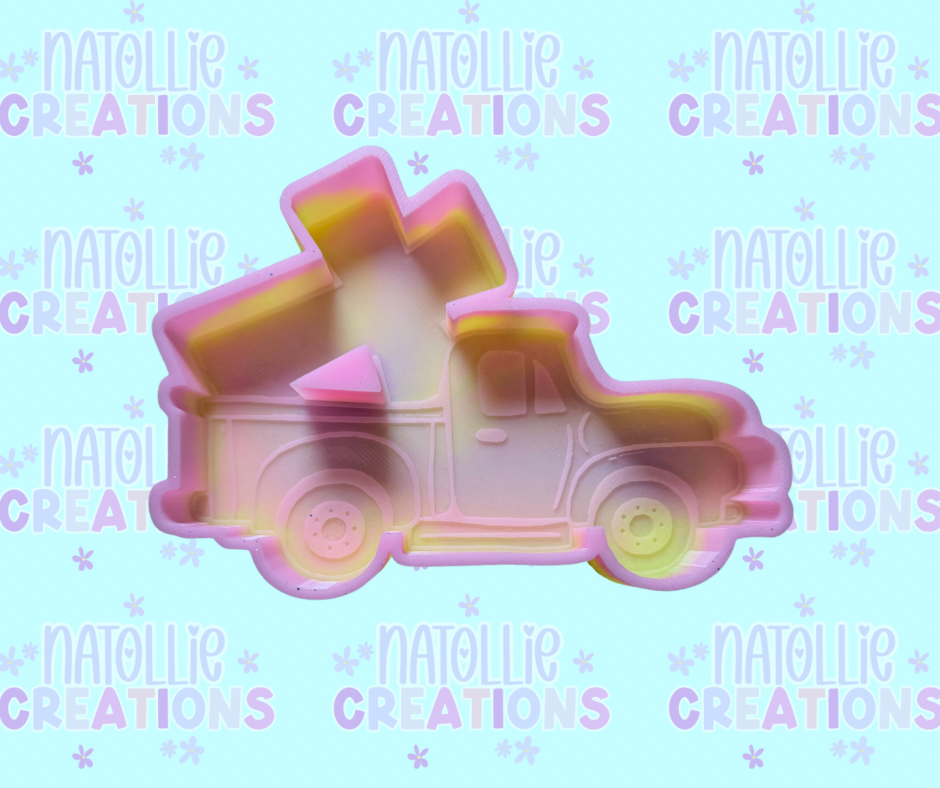 Cross Truck Freshie Silicone Mold