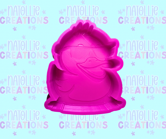 Cool Rubber Duck Freshie Silicone Mold
