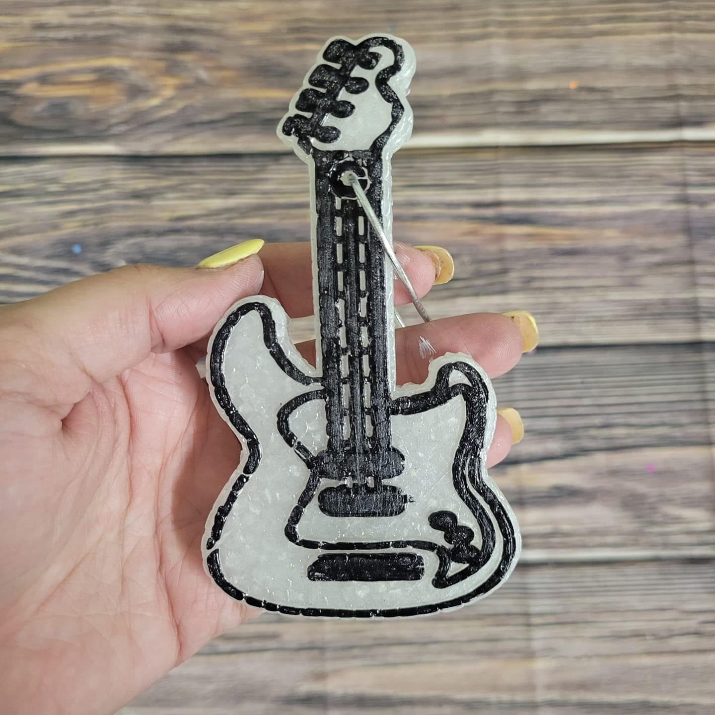 Guitar Freshie Silicone Mold