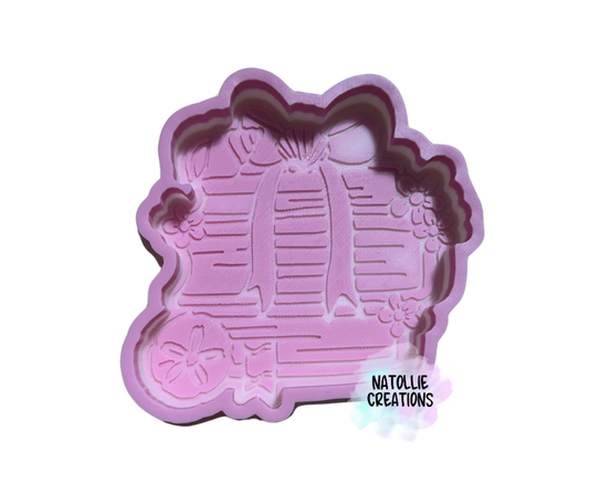 Summer Book Stack Freshie Silicone Mold
