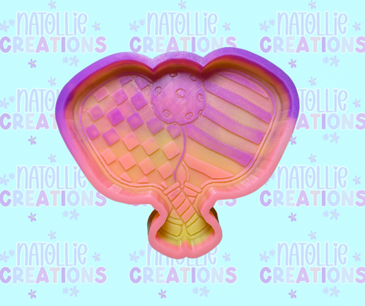Pickleball Freshie Silicone Mold