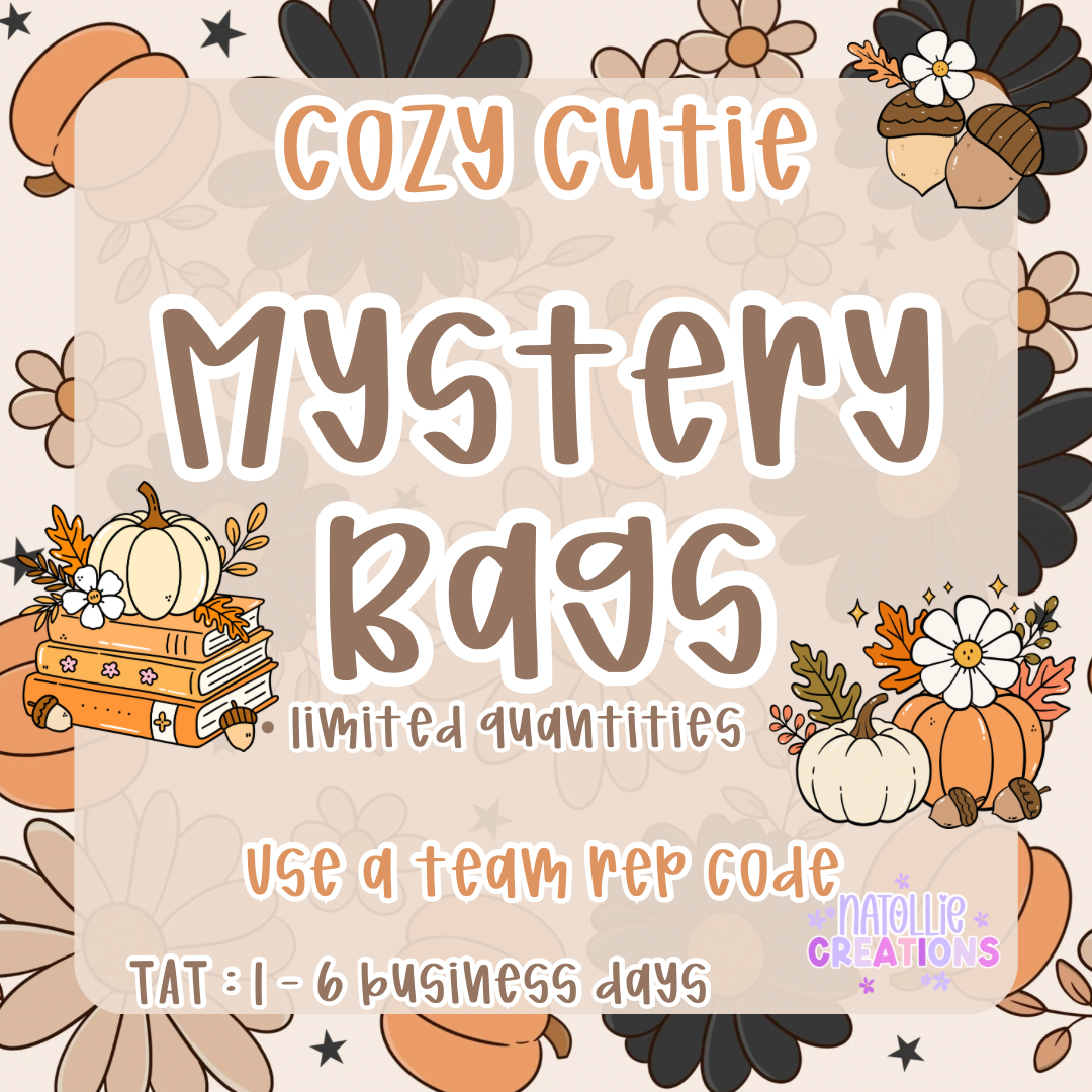 Cozy Cutie Themed Mystery Bags