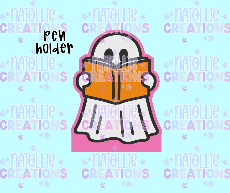 Reading Ghost Pen Holder