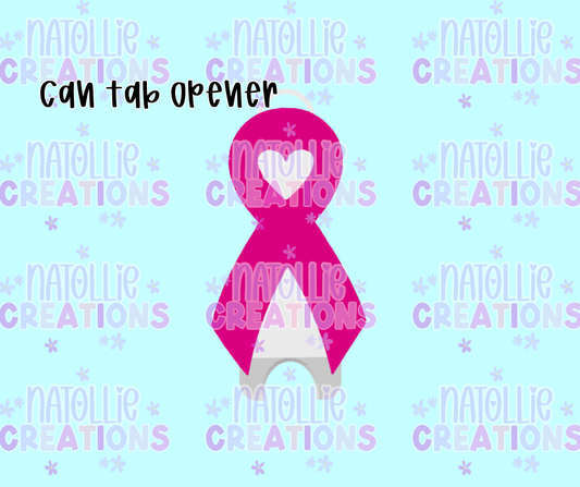 Awareness Ribbon Can Tab Opener Keychain