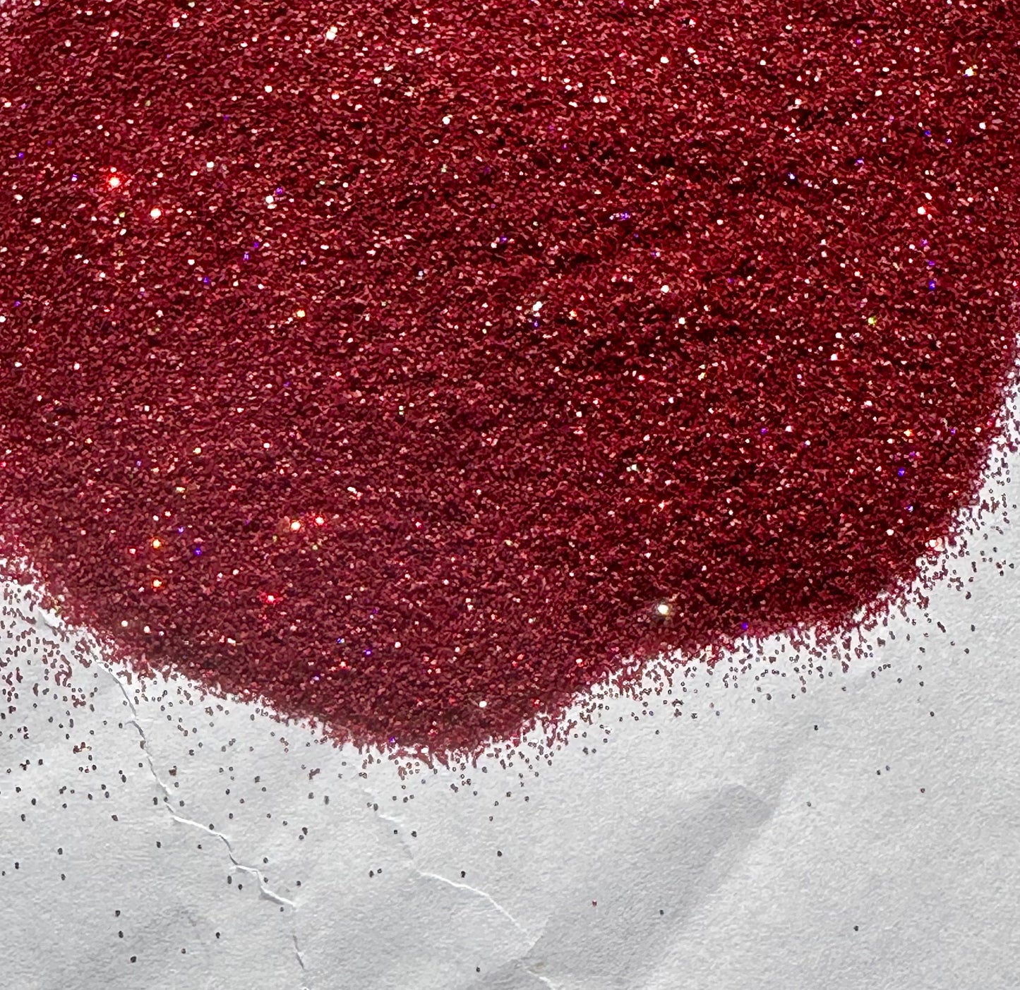 Red Hot Holographic Ultra Fine Glitter