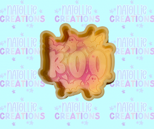 Boo Spider Web Freshie Silicone Mold
