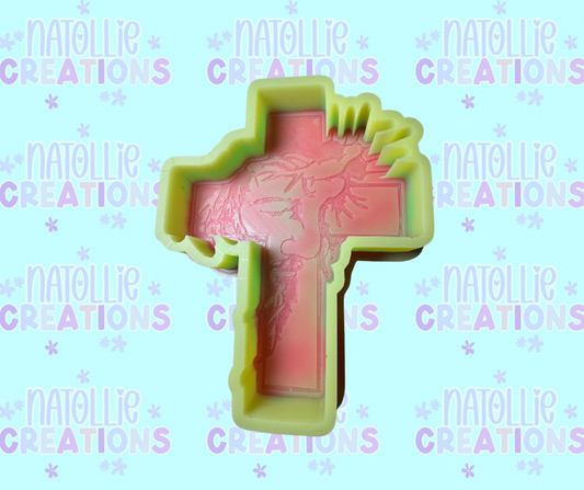 Jesus Cross Freshie Silicone Mold