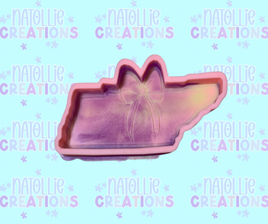 Tennessee W/ Bow Freshie Silicone Mold