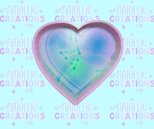 Blank Candy Heart Freshie Silicone Mold