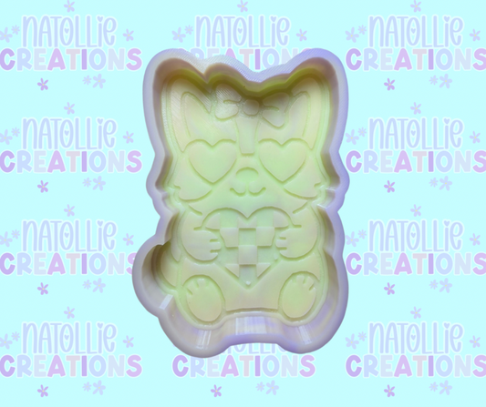 Vday Corgi Freshie Silicone Mold