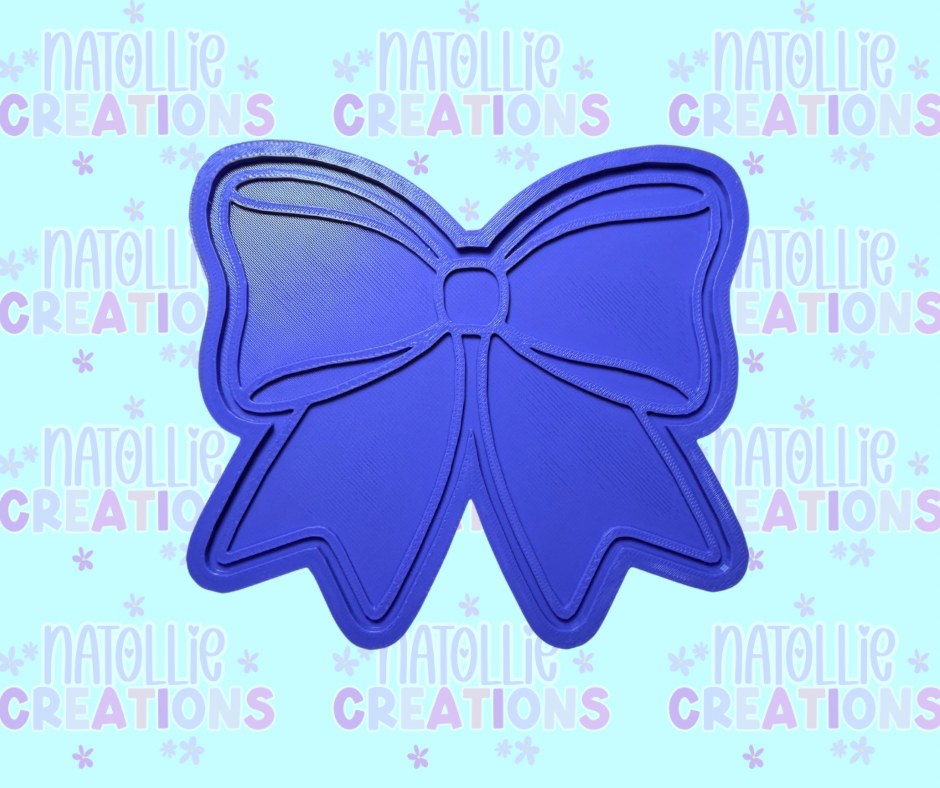 Plain Bow Insert Freshie Silicone Mold