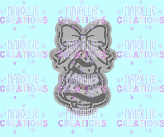 Bow Charm Snack Cake Freshie Silicone Mold