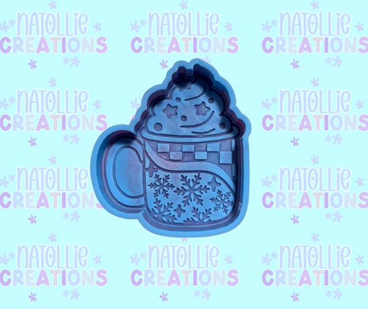 Snowflake Mug Freshie Silicone Mold