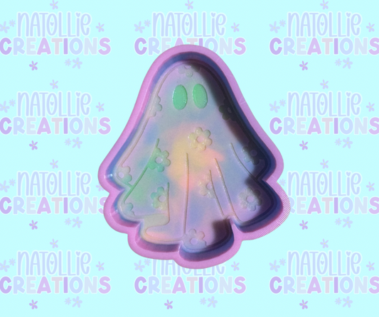 Floral Ghost Freshie Silicone Mold