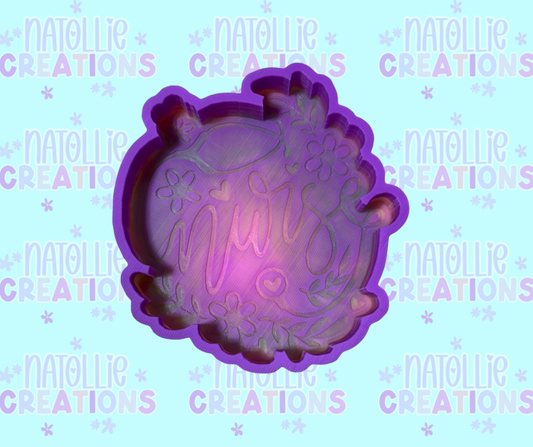 Floral Nurse Freshie Silicone Mold