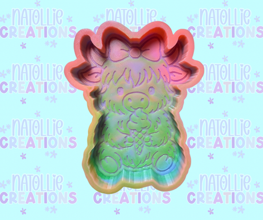 Ice Cream Highland Freshie Silicone Mold
