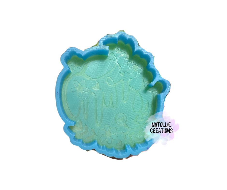 Floral Nursing Freshie Silicone Mold