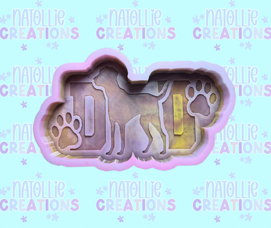 Dog Dad Freshie Silicone Mold