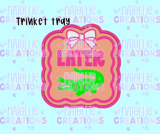 Later Gator Trinket Tray