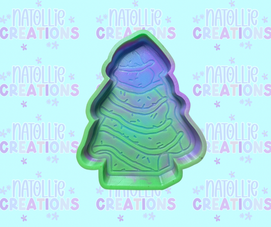 3D Christmas Snack Cake Freshie Silicone Mold