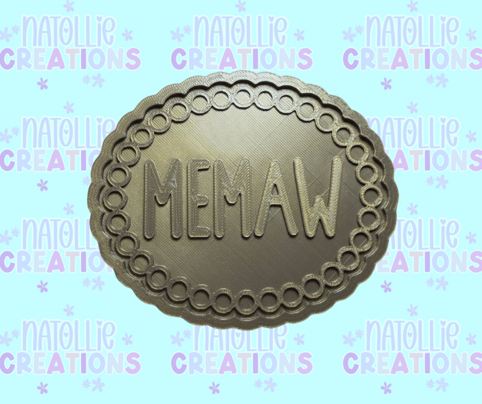 MeMaw Insert Freshie Silicone Mold