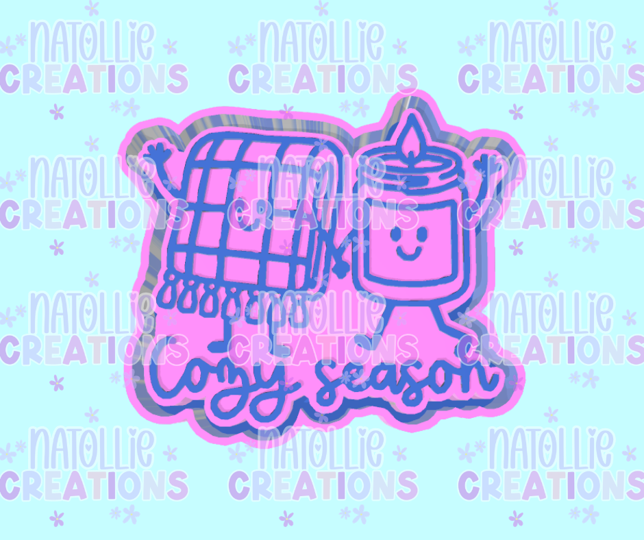 Cozy Season Freshie Silicone Mold