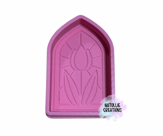 Tulip Stained Glass Freshie Silicone Mold