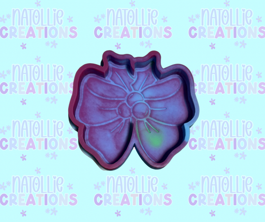 Mistletoe Bow Freshie Silicone Mold
