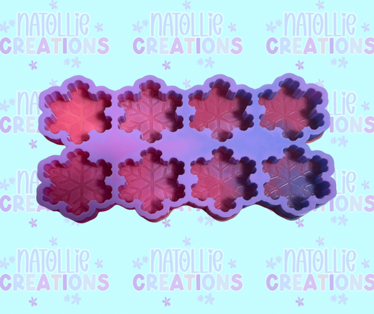 Snowflake Vent Clip / Freshie Sample / Wax Melt Freshie Silicone Mold