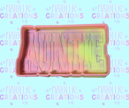 Floral Auntie Freshie Silicone Mold