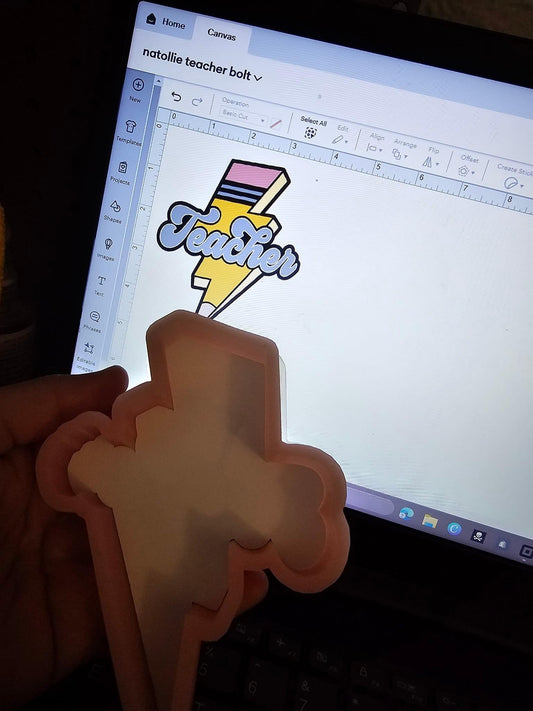 Teacher Lightning Bolt Cardstock Grab Bag