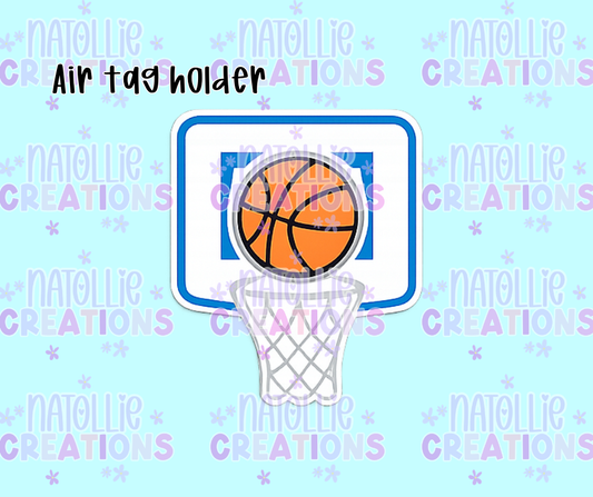 Basketball Air Tag Holder Keychain