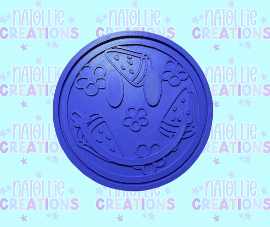 Watermelon Popsicle Smiley Insert Freshie Silicone Mold