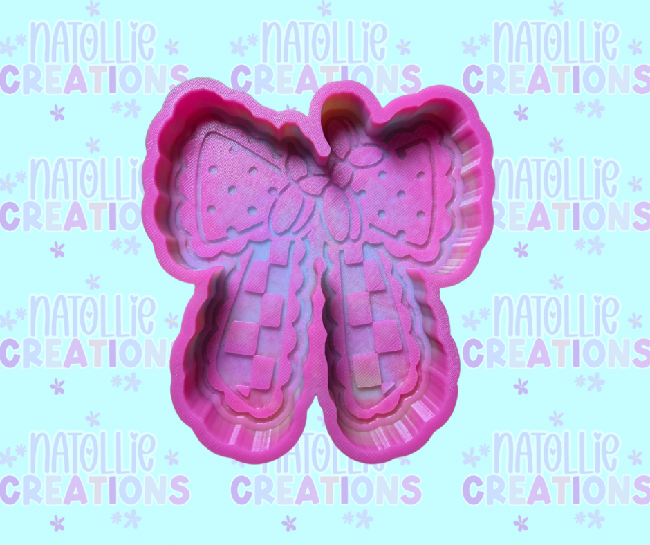 Balloon Dog Bow Freshie Silicone Mold