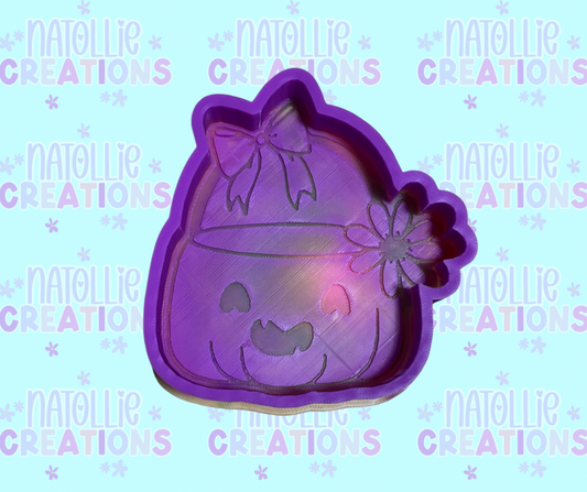 Cutie Halloween Basket Freshie Silicone Mold