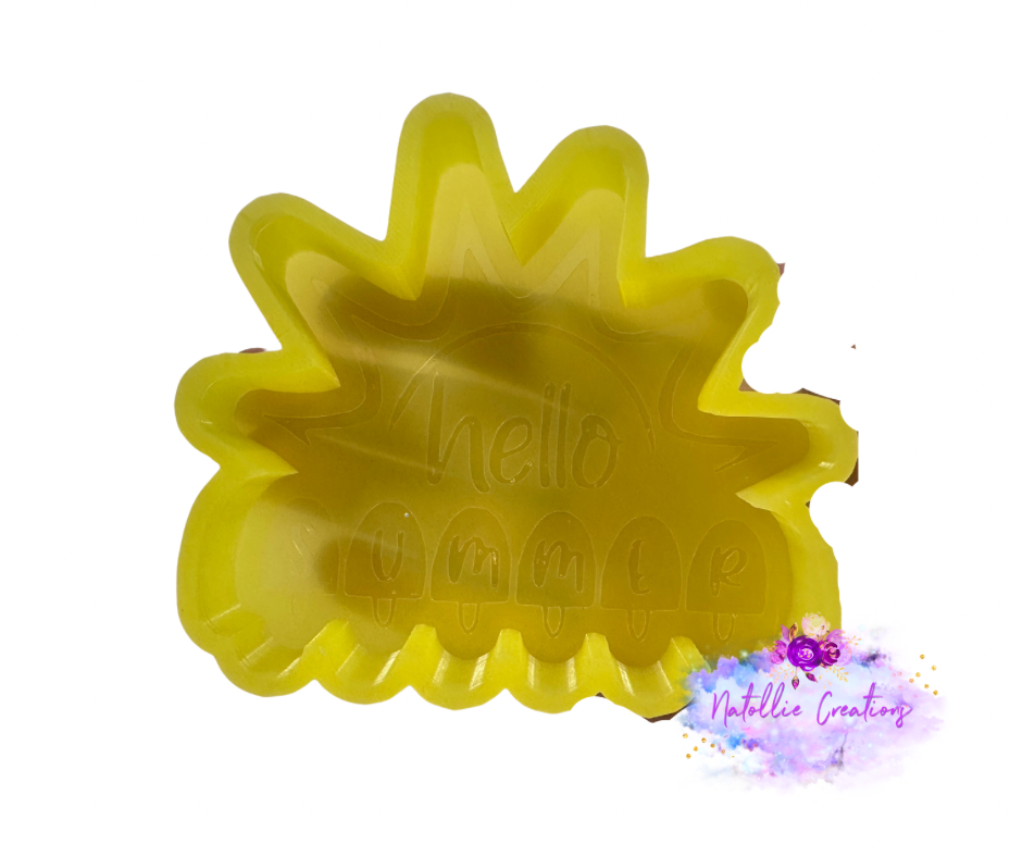 Hello Summer Freshie Silicone Mold