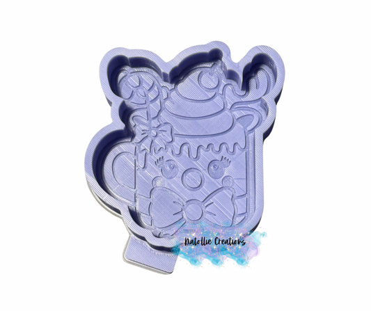Reindeer Mug Freshie Silicone Mold