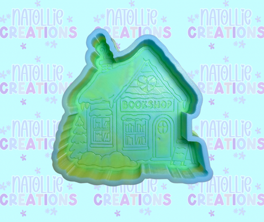 Winter Book Store Freshie Silicone Mold