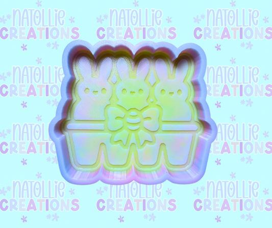 Egg Carton Peep Freshie Silicone Mold