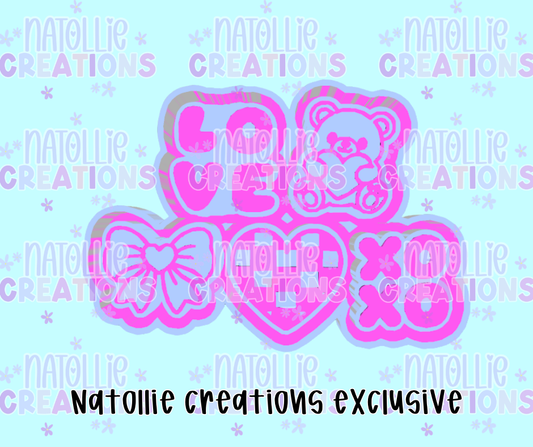Valentine’s Charm Freshie Silicone Mold