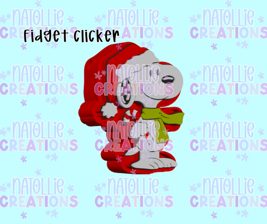 Christmas Snoop Clicker Fidget