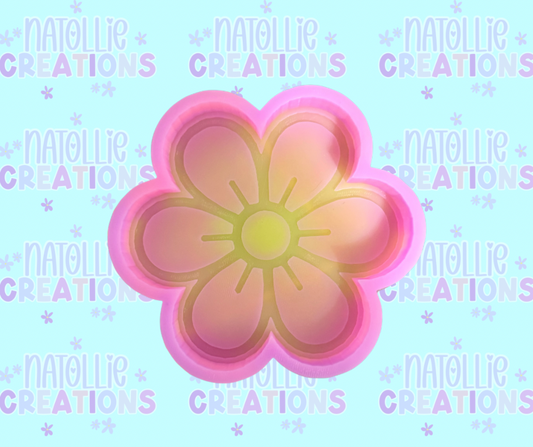 Retro Daisy Freshie Silicone Mold