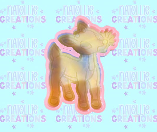 Red Nose Reindeer Freshie Silicone Mold