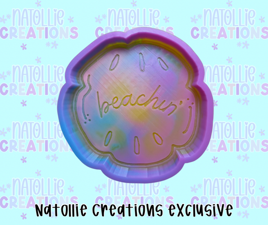 Beachin’ Sand Dollar Freshie Silicone Mold