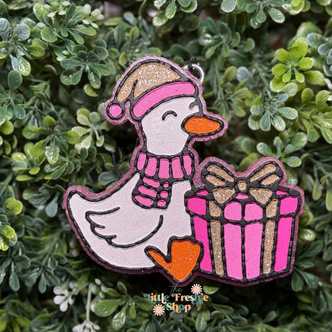 Present Goose Freshie Silicone Mold